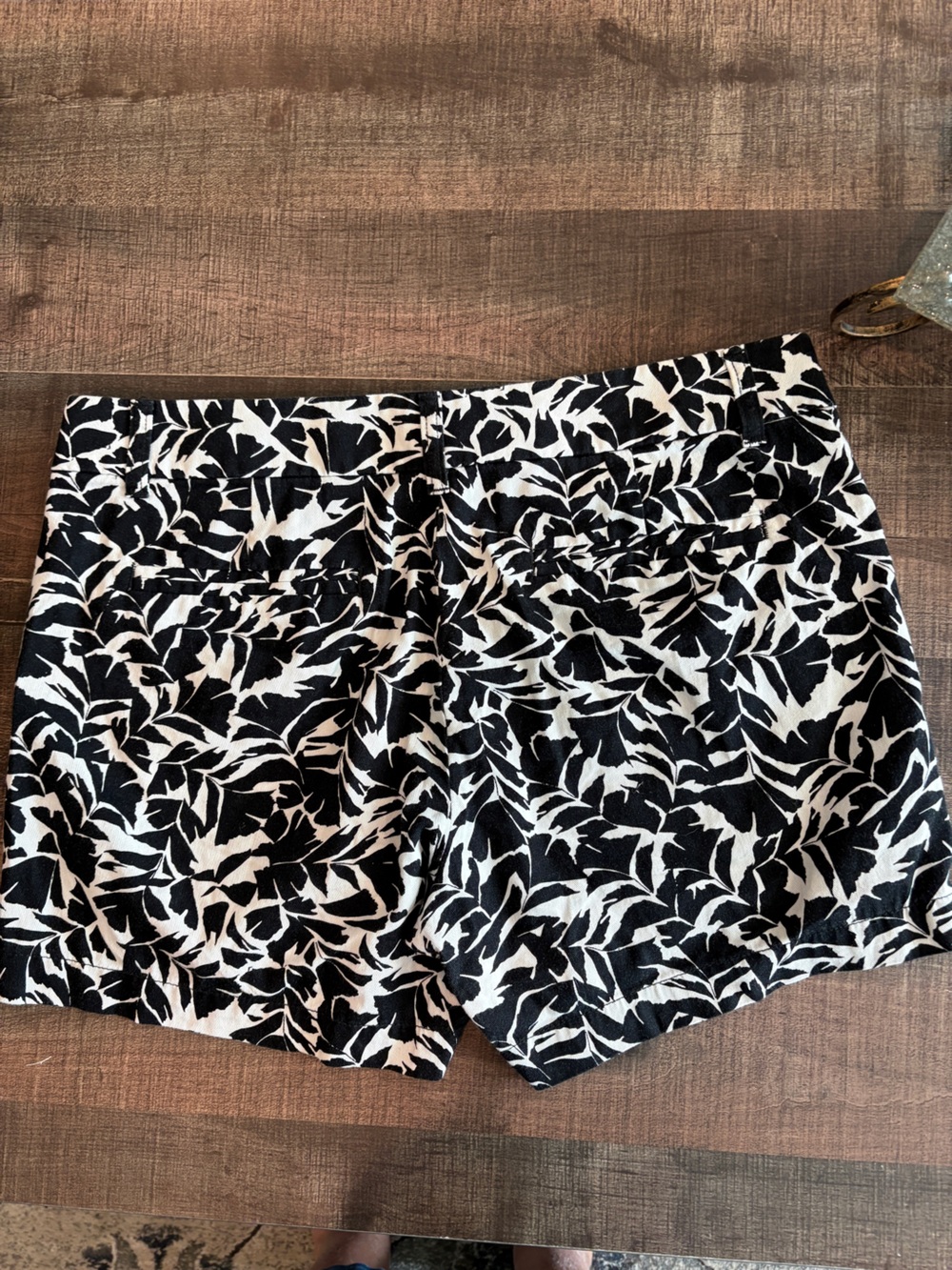 J.Crew Black & White Print Women’s Shorts